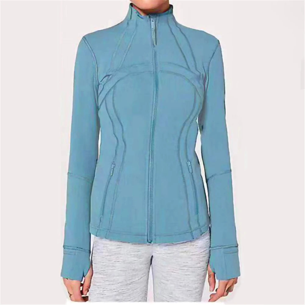 Women's Tracksuit Cycling Clothing, Female Windbreaker with Thumb Holes, Joggers, Gym Jacket, Sport Woman Sportswear, 2024