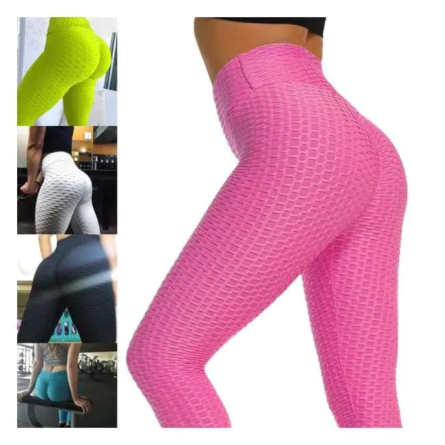 Leggings taille haute de compression anti-cellulite