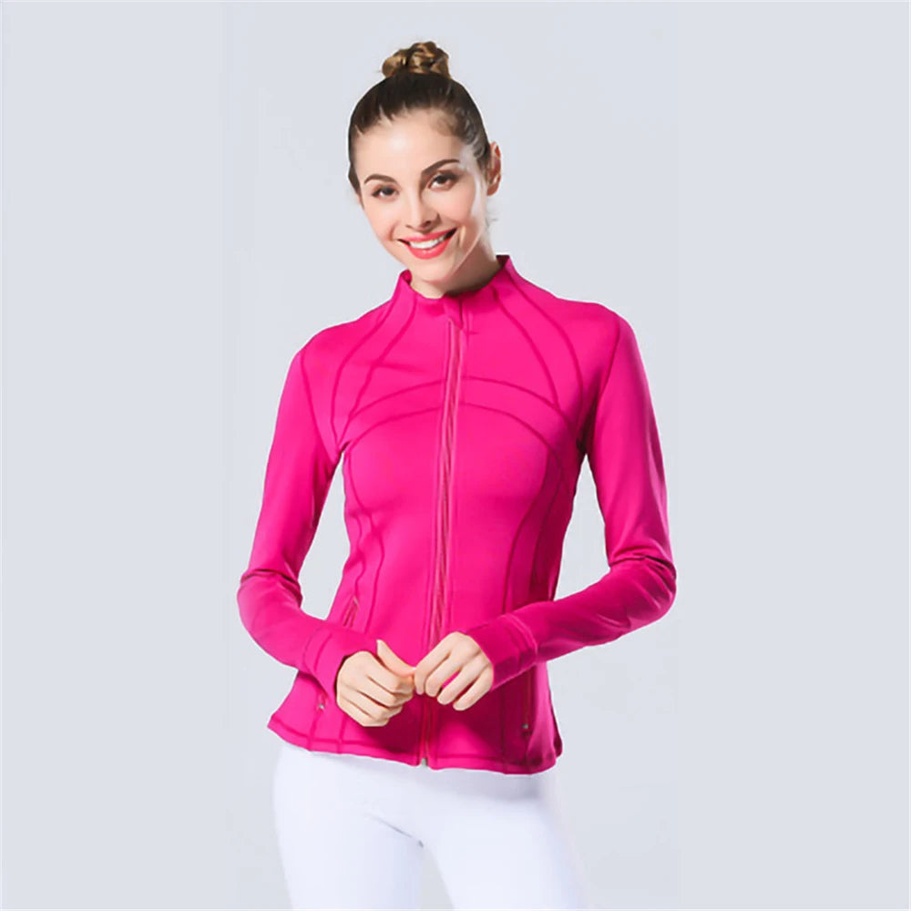 Women's Tracksuit Cycling Clothing, Female Windbreaker with Thumb Holes, Joggers, Gym Jacket, Sport Woman Sportswear, 2024