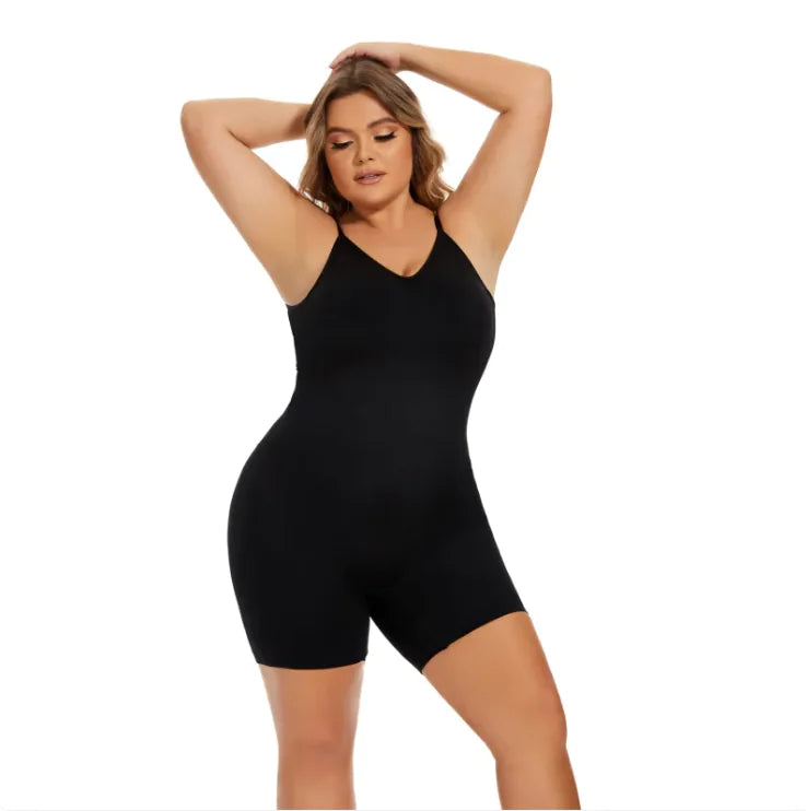 Waist-Sculpting Hip-Lift Jumpsuit