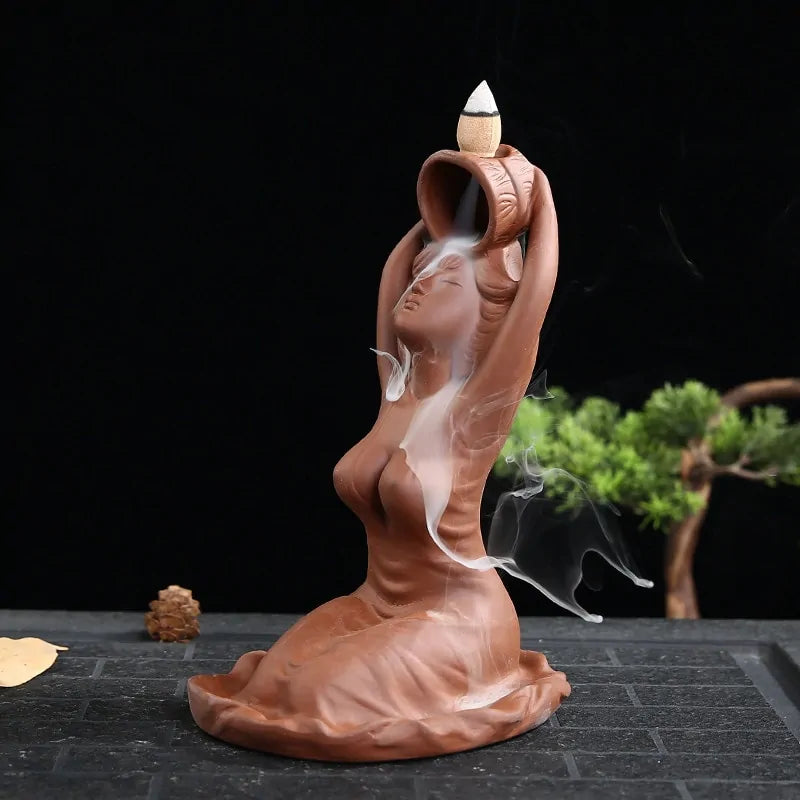 Ceramic Clay Incense Burner