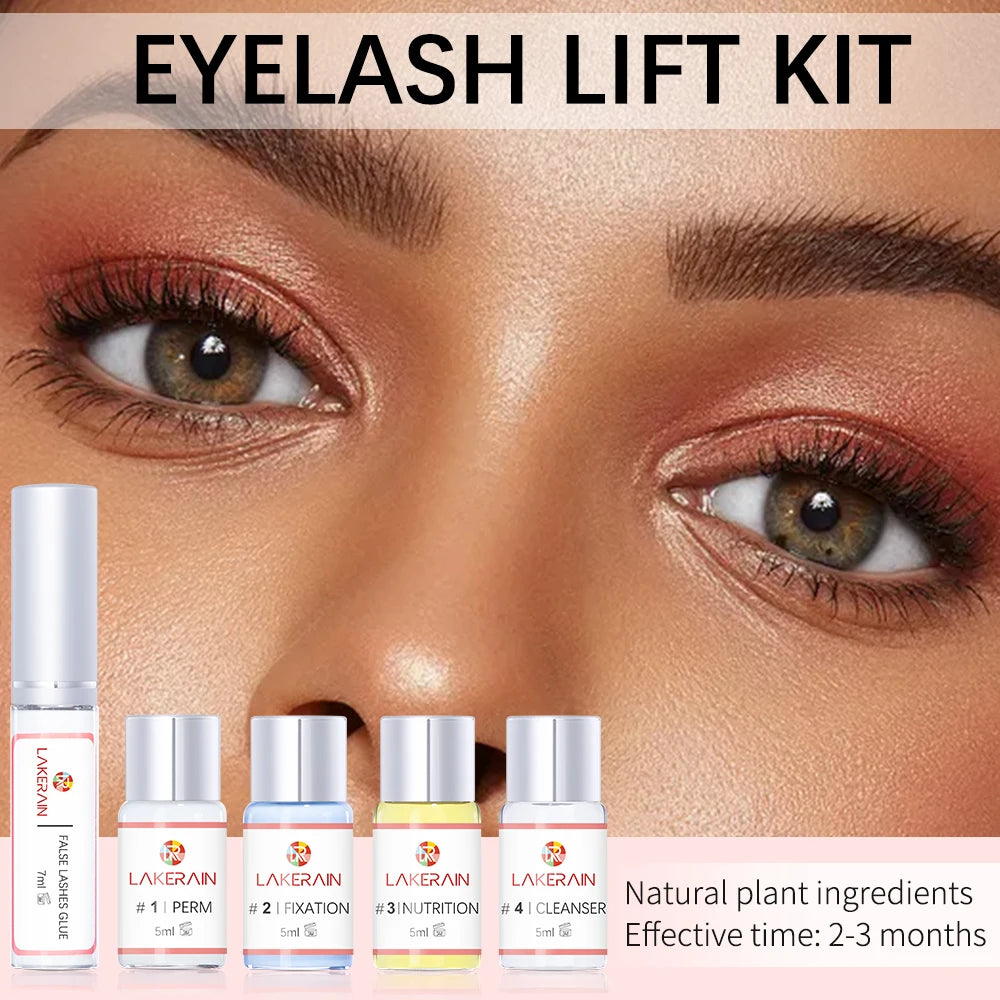 Nouveau kit de lifting des cils Long Lasting Eyelash Lifting Perming Lotion Fixation Glue Curly Lasher Beauty Salon Home Use Pro Kit