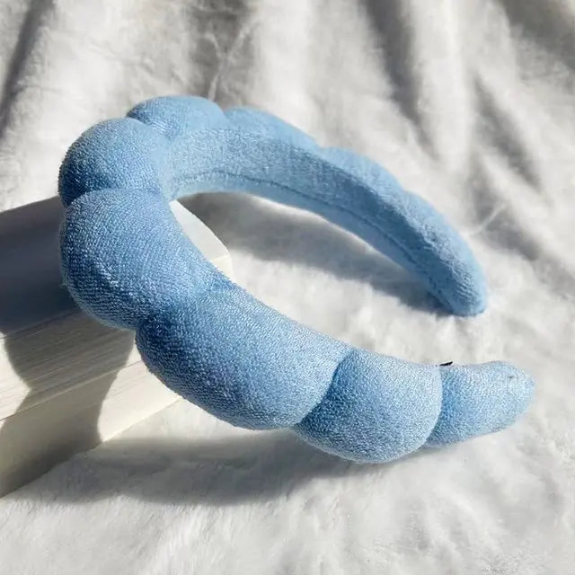 Spa Makeup Bubble Terry Cloth Headband