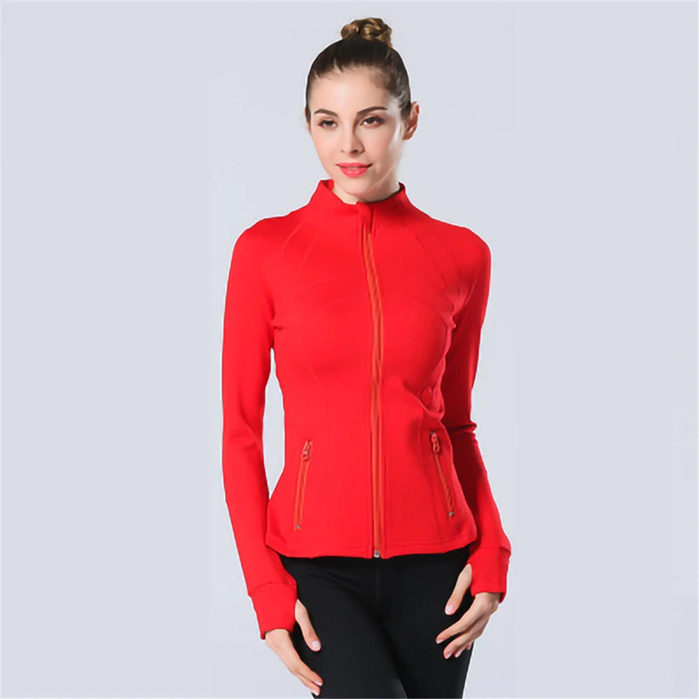 Women's Tracksuit Cycling Clothing, Female Windbreaker with Thumb Holes, Joggers, Gym Jacket, Sport Woman Sportswear, 2024