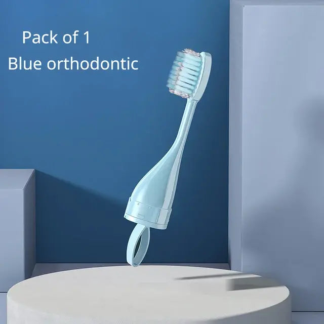 Portable Folding Travel Toothbrush Set