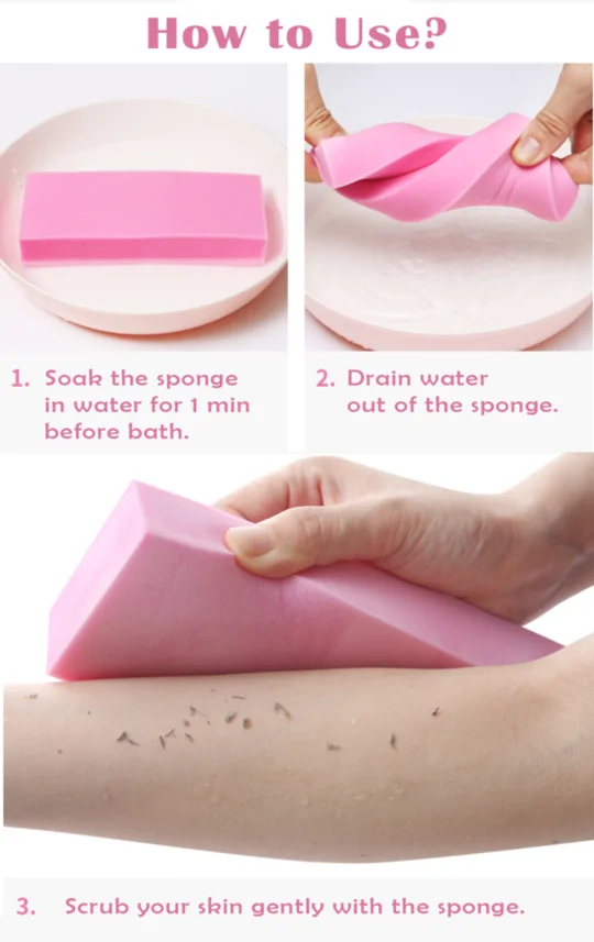 Exfoliating Sponge Scrubber